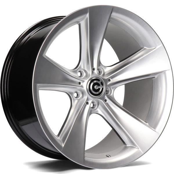 Concave Diamond Hyper Silver 9x19 5/120 ET24 CB74.1 60° - Alumiinivanteet - 313607 - 1