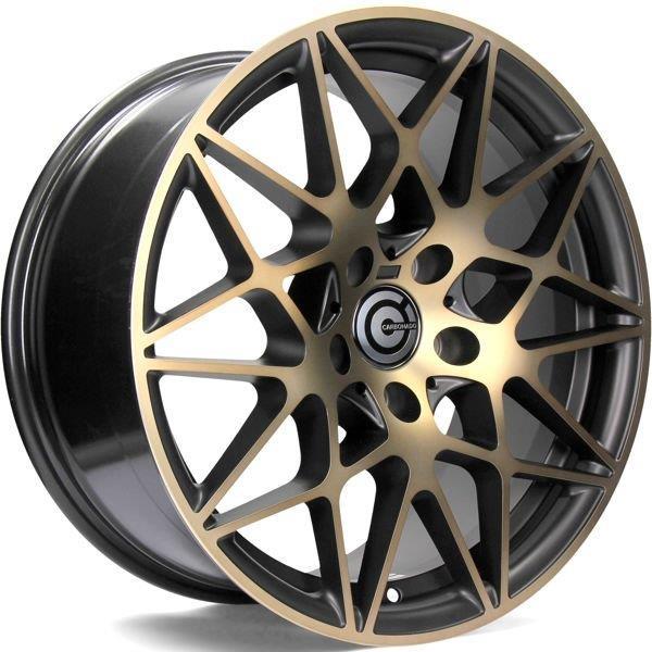 Crazy Black Glossy Gold Front 8,5x19 5/120 ET35 CB72.6 60° - Alumiinivanteet - 313767 - 1
