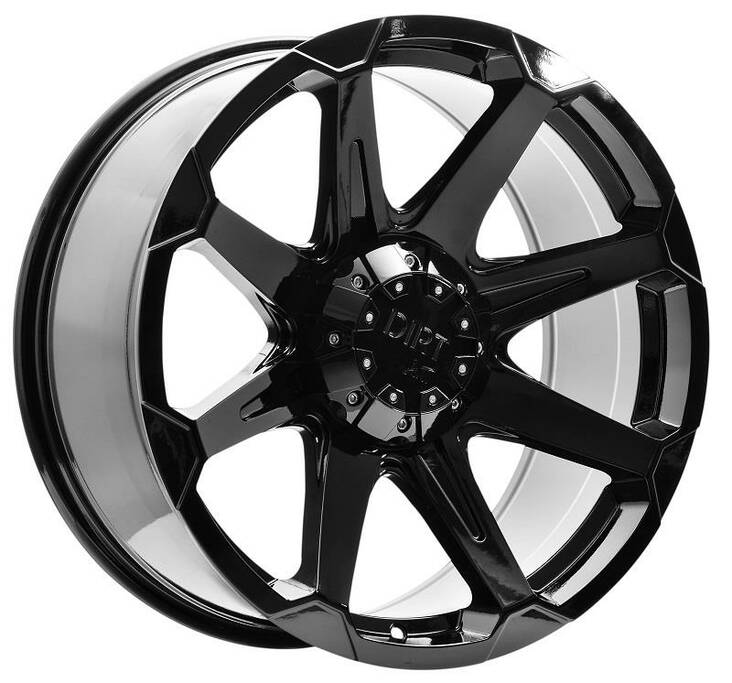 D05 Glossblack 9x20 6/114,3/120 ET20 CB73,1 60° - Alumiinivanteet - 299307 - 1