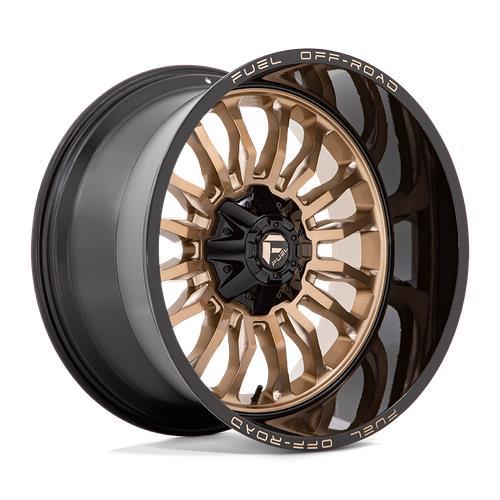 D797 ARC PLATINUM BRONZE W/ BLACK LIP 9x20 6/139,7 ET1 CB106,1 60° - Alumiinivanteet - 329127 - 1