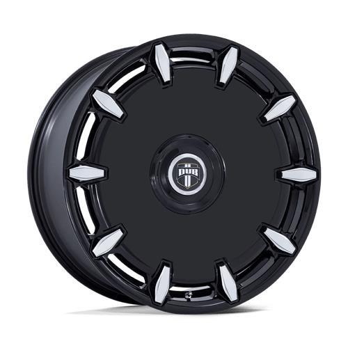 DC271 CHEEF GLOSS BLACK MILLED 9x24 5/115/120 ET38 CB74.1 60° - Alumiinivanteet - 326737 - 1