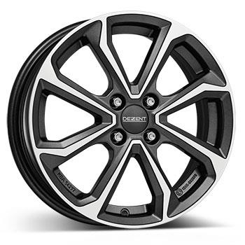 DEZENT KT dark 6x15 4/100 ET51 CB54,1 60° - Alumiinivanteet - 314897 - 1
