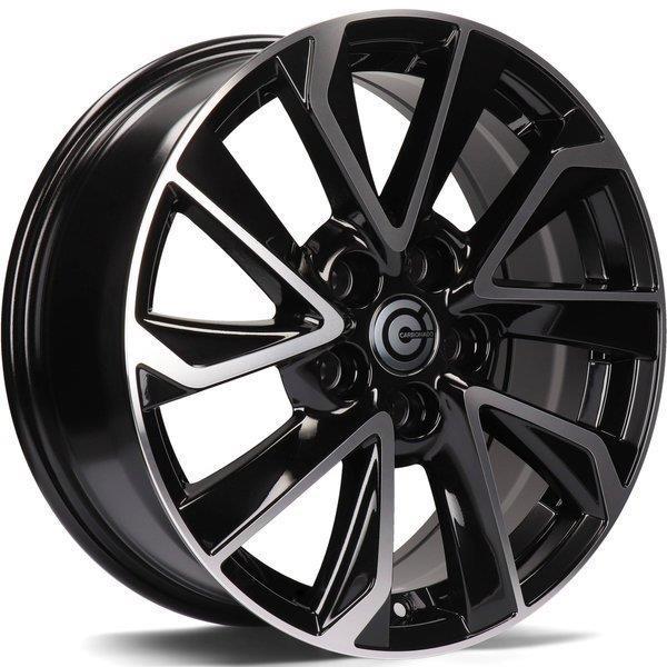 Dynasty Black Front Polished 7,5x18 5/114,3 ET40 CB73.1 60° - Alumiinivanteet - 313777 - 1