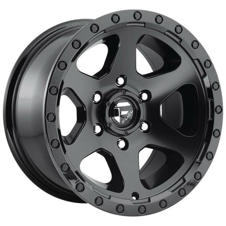 FC589 MATTE BLACK GLOSS BLACK LIP 9x17 6/139,7 ET-12 CB108,0 60° - Alumiinivanteet - 246727 - 1