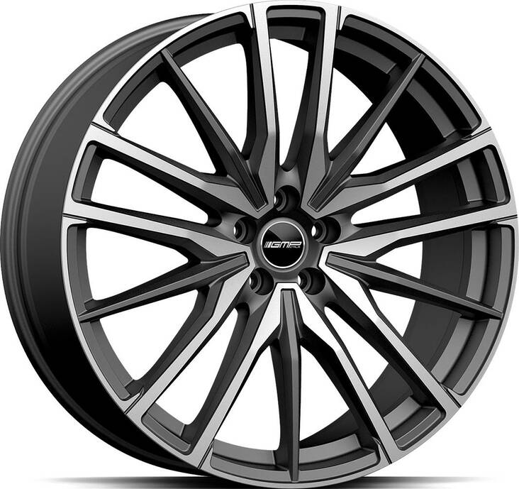GMP Sparta Matt Anthracite Diam 10,5x21 5/114,3 ET43 CB67.1 60° - Alumiinivanteet - 307277 - 1