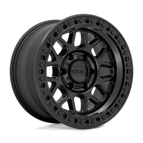 KM549 GRS SATIN BLACK 9x18 8/170 ET-12 CB125.1 60° - Alumiinivanteet - 333467 - 1