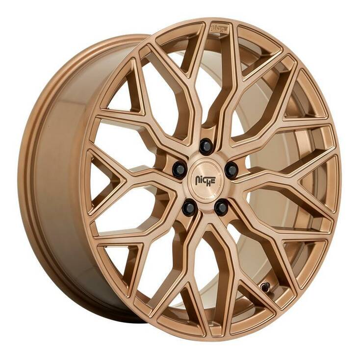 M263 MAZZANTI BRONZE BRUSHED 10x22 5/120 ET30 CB72,5 60° - Alumiinivanteet - 295127 - 1