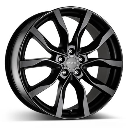 MAK Köln Matt Black 9x18 5/130 ET50 CB71,6 R14 - Alumiinivanteet - 33897 - 1