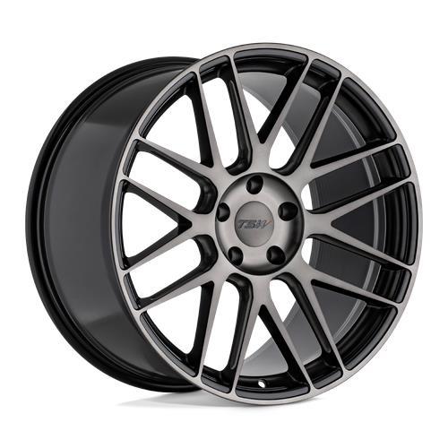 NORD SEMI GLOSS BLACK MILLED-MACHINED DARK TINT FA 10,5x20 5/112 ET32 CB66,6 60° - Alumiinivanteet - 281707 - 1