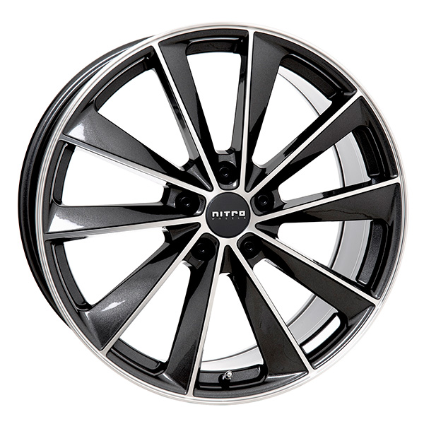 Nitro Aero FF G.Gun/Pol 8,5x20 5-114,3 E35 C64,1 60 - Alumiinivanteet - 7332818099987 - 1
