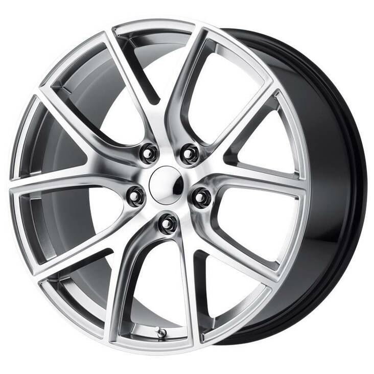 PR181 Hyper Silver Machined 9x20 5/127 ET34 CB71.5 60° - Alumiinivanteet - 236757 - 1