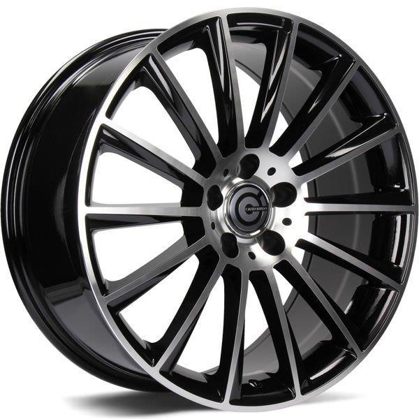 Performance Black Front Polished 8,5x19 5/112 ET35 CB66.5 60° - Alumiinivanteet - 313507 - 1