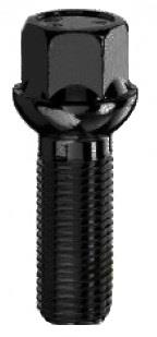 Pultti 14x1,5x45 Pallo R14 Av17 Musta - Rengas- ja vannetarvikkeet - 271037 - 1