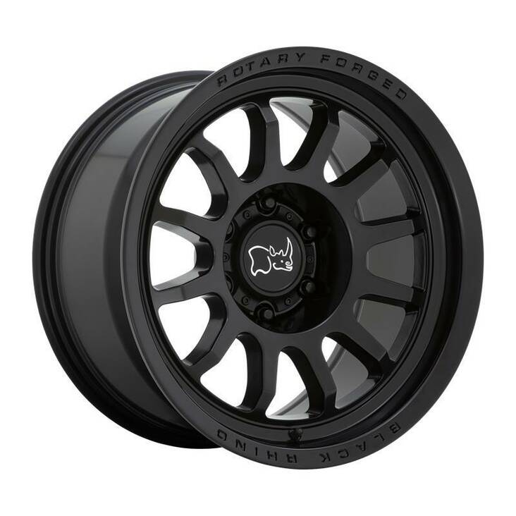 RAPID MATTE BLACK 9x20 6/135 ET12 CB87.1 60° - Alumiinivanteet - 331127 - 1