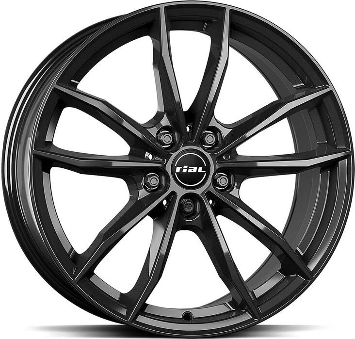 RIAL X12X Diam Black 9x20 5/112 ET35 CB66.7 60° - Alumiinivanteet - 298147 - 1