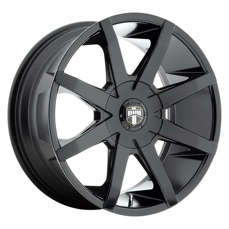 S110 PUSH GLOSS BLACK 8,5x20 6/120/132 ET35 CB74.6 60° - Alumiinivanteet - 281007 - 1