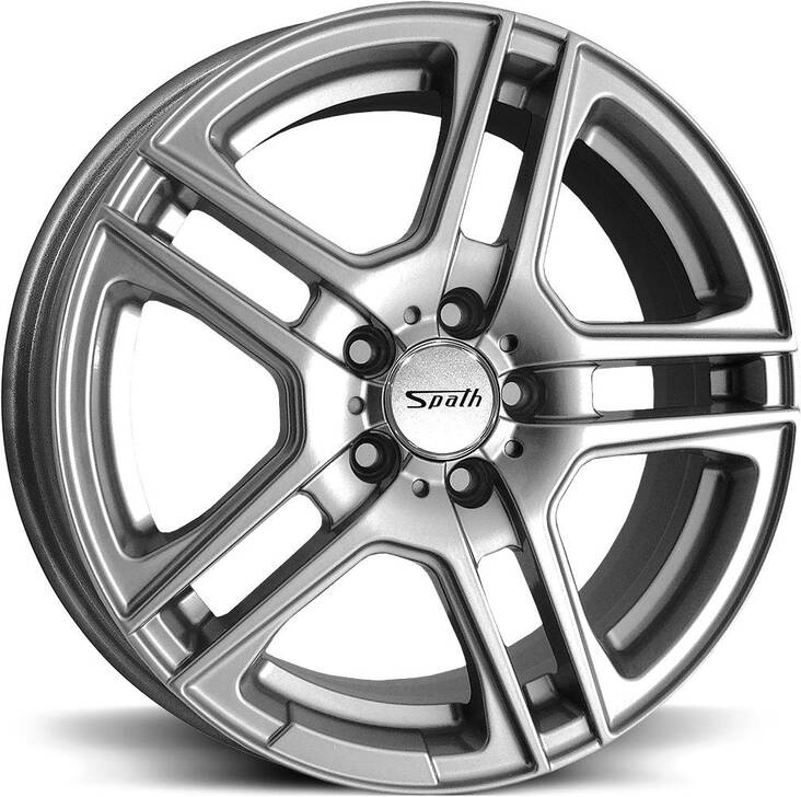 SPATH SP39 Silver 7,5x18 5/112 ET52 CB66,6 60° - Alumiinivanteet - 28447 - 1