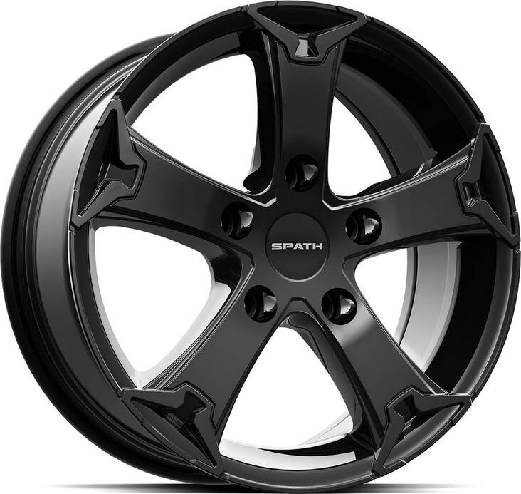 SPATH SP52 H Gloss Black 8x18 5/120 ET50 CB65.1 60° - Alumiinivanteet - 334797 - 1