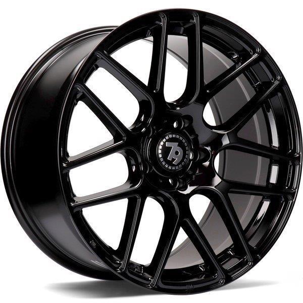SV-L Black Glossy 8x18 5/120 ET35 CB72.6 60° - Alumiinivanteet - 313747 - 1