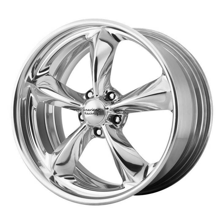 VN425 Polished 8x17 5/114,3 ET0 CB72.6 60° - Alumiinivanteet - 238277 - 1