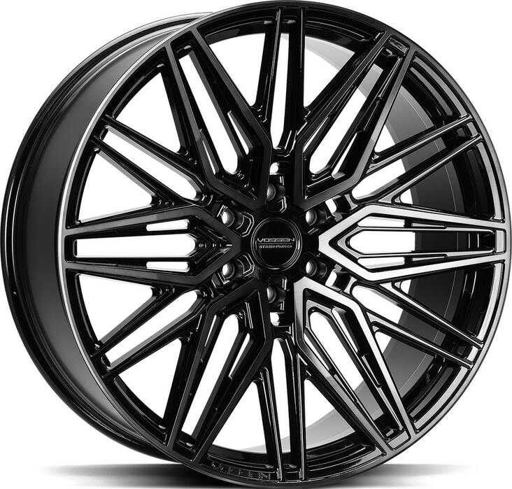 VOSSEN HF6.5 Gloss Black 9,5x20 6/139,7 ET15 CB106.1 60° - Alumiinivanteet - 306497 - 1