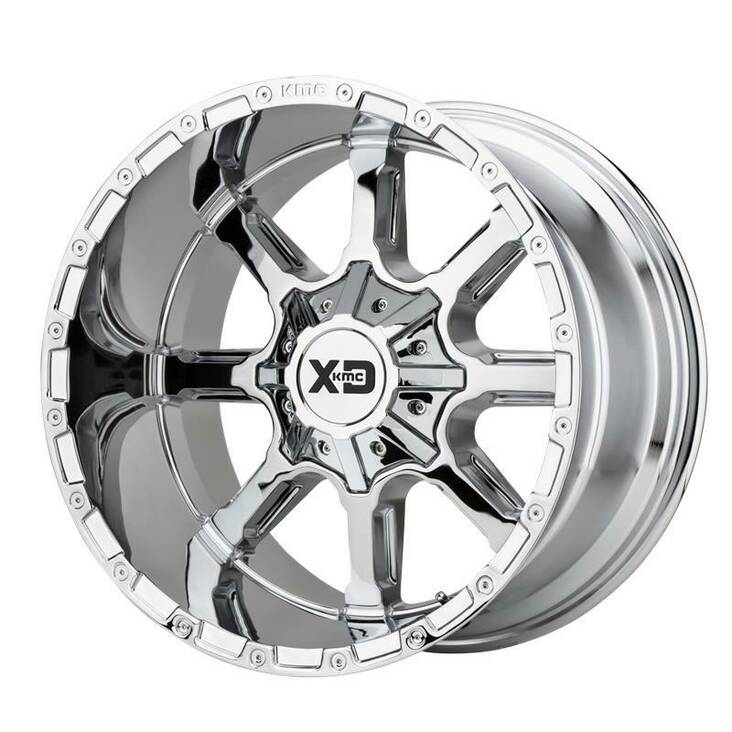 XD838 Chrome 12x20 8/170 ET-44 CB125,5 60° - Alumiinivanteet - 240607 - 1