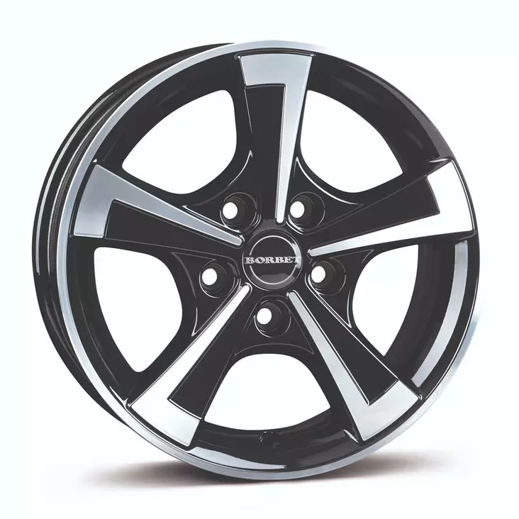 BORBET CWT Black Pol Gloss 6x15 5/112 ET30 CB66.5 60° - Alumiinivanteet - 340087 - 1