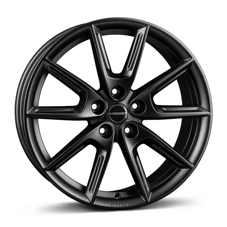BORBET LX18 black matt 8x18 5/112 ET40 CB66.6 60° - Alumiinivanteet - 340207 - 1