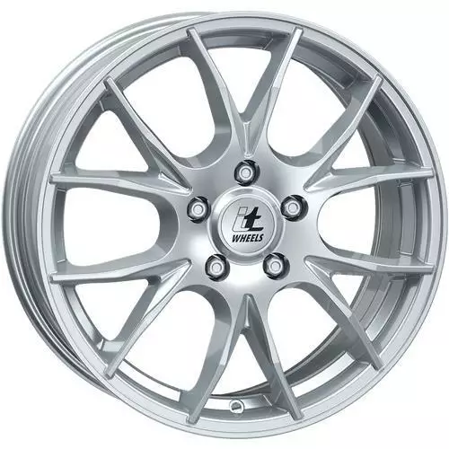 KIRA Silver 7x17 5/112 ET48 60° - Alumiinivanteet - 360367 - 1