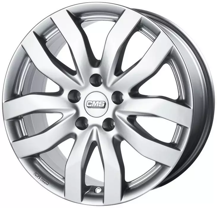 C22 Silver 7x16 5/112 ET52 60° - Alumiinivanteet - 360407 - 1