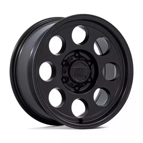 PA201 HERITAGE MATTE BLACK 8x17 6/120 ET0 CB66,9 60° - Alumiinivanteet - 361797 - 1