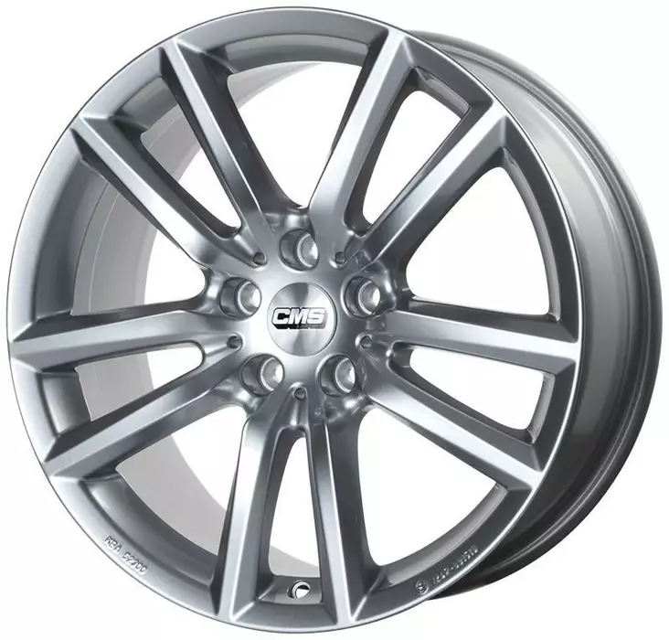 C27 Silver 8x18 5/114,3 ET35 60° - Alumiinivanteet - 373577 - 1