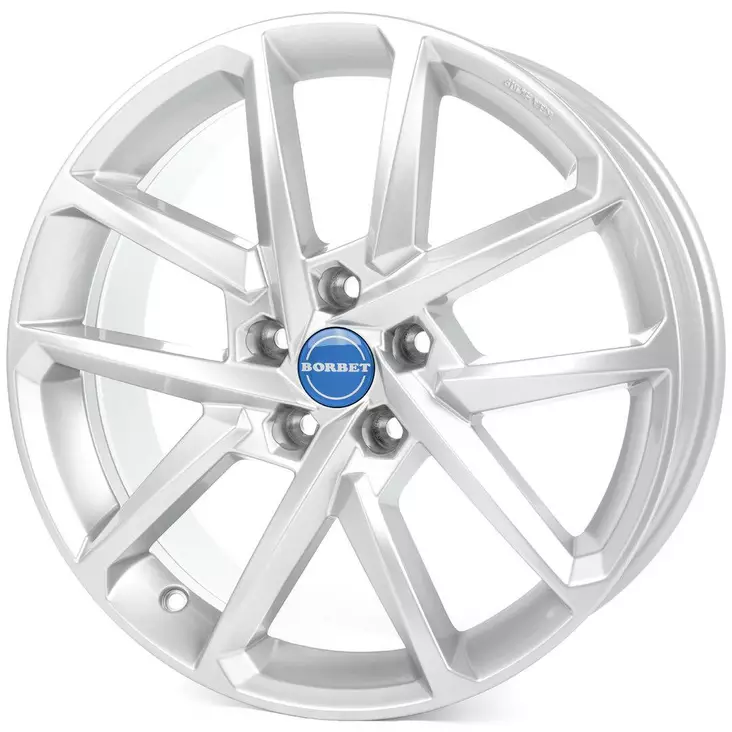 BORBET N Crystal Silver 6,5x17 5/112 ET38 CB57,1 R13 - Alumiinivanteet - 349817 - 1