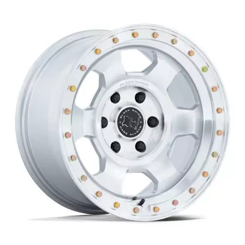 BR029 TROOPER GLOSS SILVER W/ MACHINED FACE 8,5x17 6/139,7 ET25 CB106.1 60° - Alumiinivanteet - 359677 - 1
