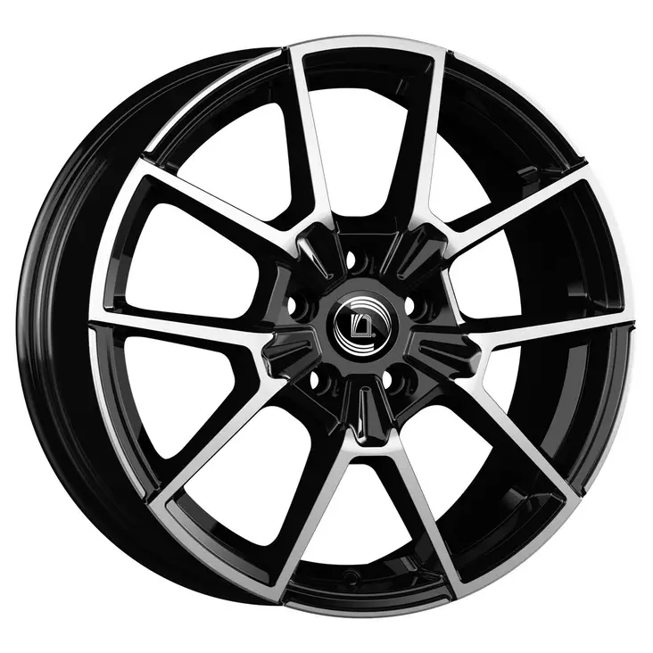 DIEWE Neve Black Diamond 6,5x16 5/112 ET48 CB57,1 VW cap R13 - Alumiinivanteet - 361467 - 1