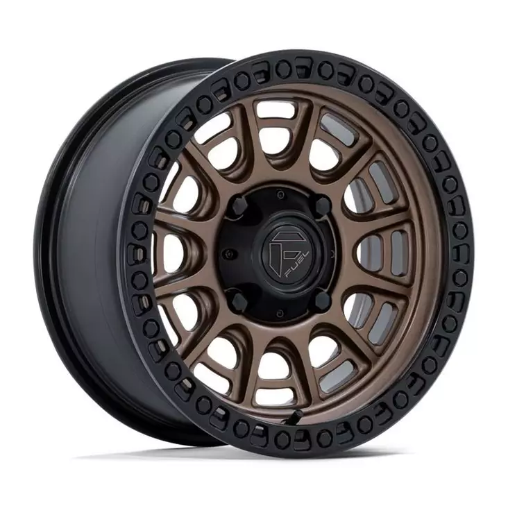 FV832 CYCLE UTV MATTE BRONZE W/ MATTE BLACK LIP 7x15 4/137 ET10 CB96.0 60° - Alumiinivanteet - 372737 - 1