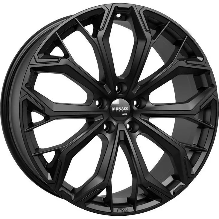 GPC17 Matt Black 8x18 5/112 ET46 60° - Alumiinivanteet - 374147 - 1