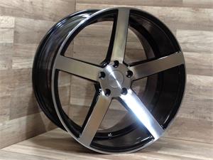 Grossen 1 BlackPolish 8x18 5/112 ET42 CB73,1 (Vanteissa jälkiä) 60° - Alumiinivanteet - 341057 - 1