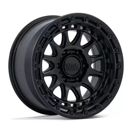 KM556 CRUX BLACKOUT 8,5x17 6/139,7 ET0 CB106.1 60° - Alumiinivanteet - 370107 - 1