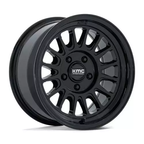 KM733 IMPACT FFT GLOSS BLACK 8,5x17 6/139,7 ET35 CB108.0 60° - Alumiinivanteet - 374427 - 1