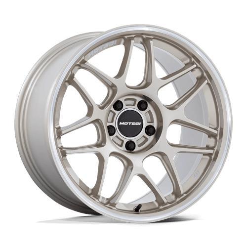 MR158 TSUBAKI MOTORSPORT GOLD W/ MACHINED LIP 9,5x18 5/114,3 ET15 CB72.6 60° - Alumiinivanteet - 344337 - 1