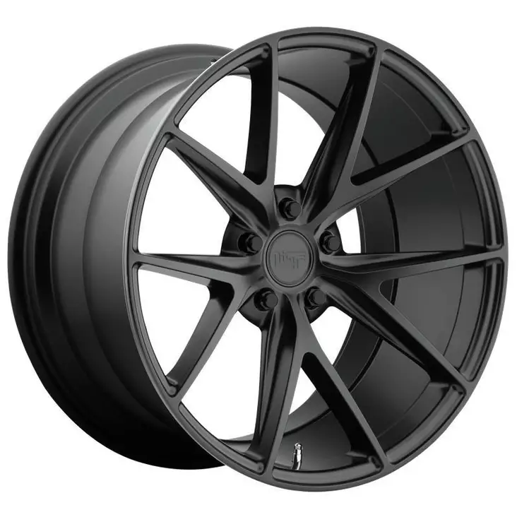 NC117 MATTE BLACK 8,5x19 5/107,95 ET40 CB63,4 - Alumiinivanteet - 276997 - 1