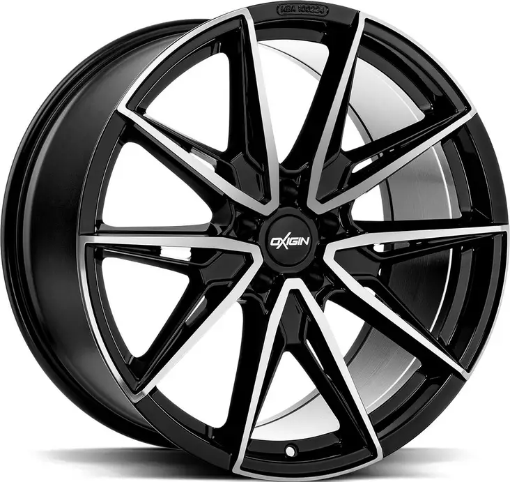 OXGIN 30 Oxheat Black Full Pol 9,5x19 5/114,3 ET40 CB72.6 60° - Alumiinivanteet - 368117 - 1