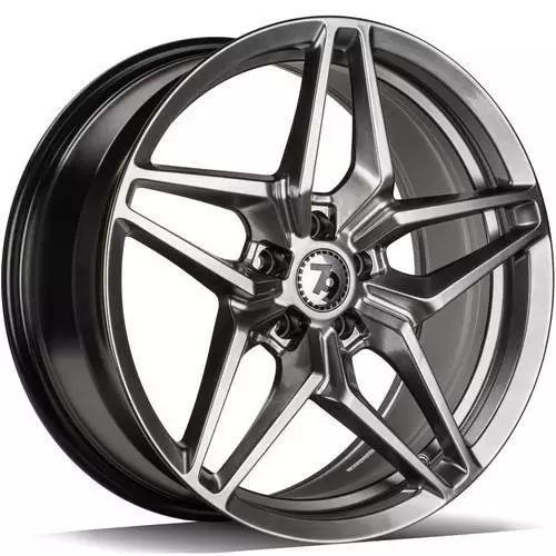SCF-M Diamond Hyper Black 8,5x19 5/112 ET35 CB66,6 60° - Alumiinivanteet - 348417 - 1