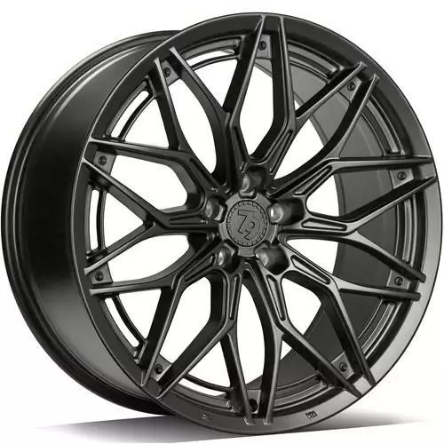 SCF-R Half Black Matt 8x18 5/114,3 ET40 CB73,1 60° - Alumiinivanteet - 348447 - 1