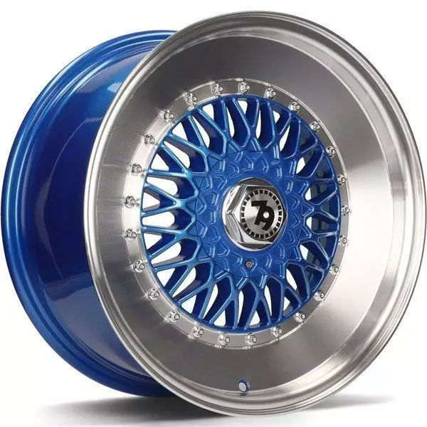 SV-F Blue LP 7x15 4/100 ET30 CB67,1 60° - Alumiinivanteet - 313827 - 1