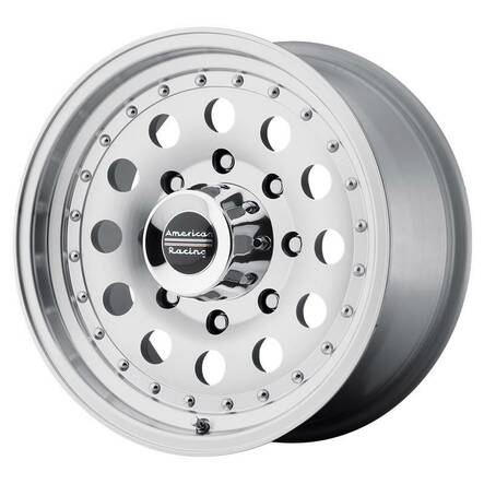 AR62 Machined 10x16 8/165,1 ET-25 CB130.8 60° - Alumiinivanteet - 236528 - 1