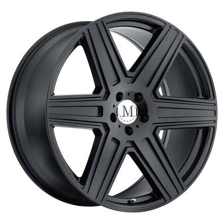 ATLAS MATTE BLACK 8x17 6/130 ET38 CB84.1 60° - Alumiinivanteet - 325808 - 1