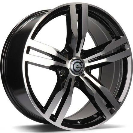 Bastion Black Front Polished 8,5x19 5/112 ET25 CB66.5 60° - Alumiinivanteet - 313628 - 1