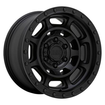 CONVOY MATTE BLACK 8,5x17 6/139,7 ET-10 CB112.1 60° - Alumiinivanteet - 298858 - 1